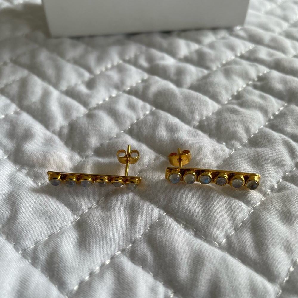 Margaret Elizabeth Moonstone Earrings